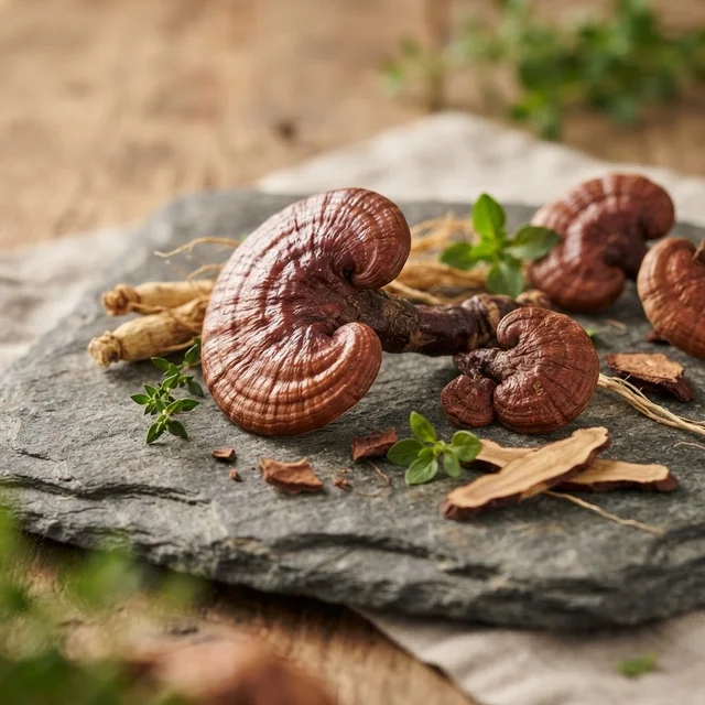 Extracto de Reishi (Ganoderma lucidum)